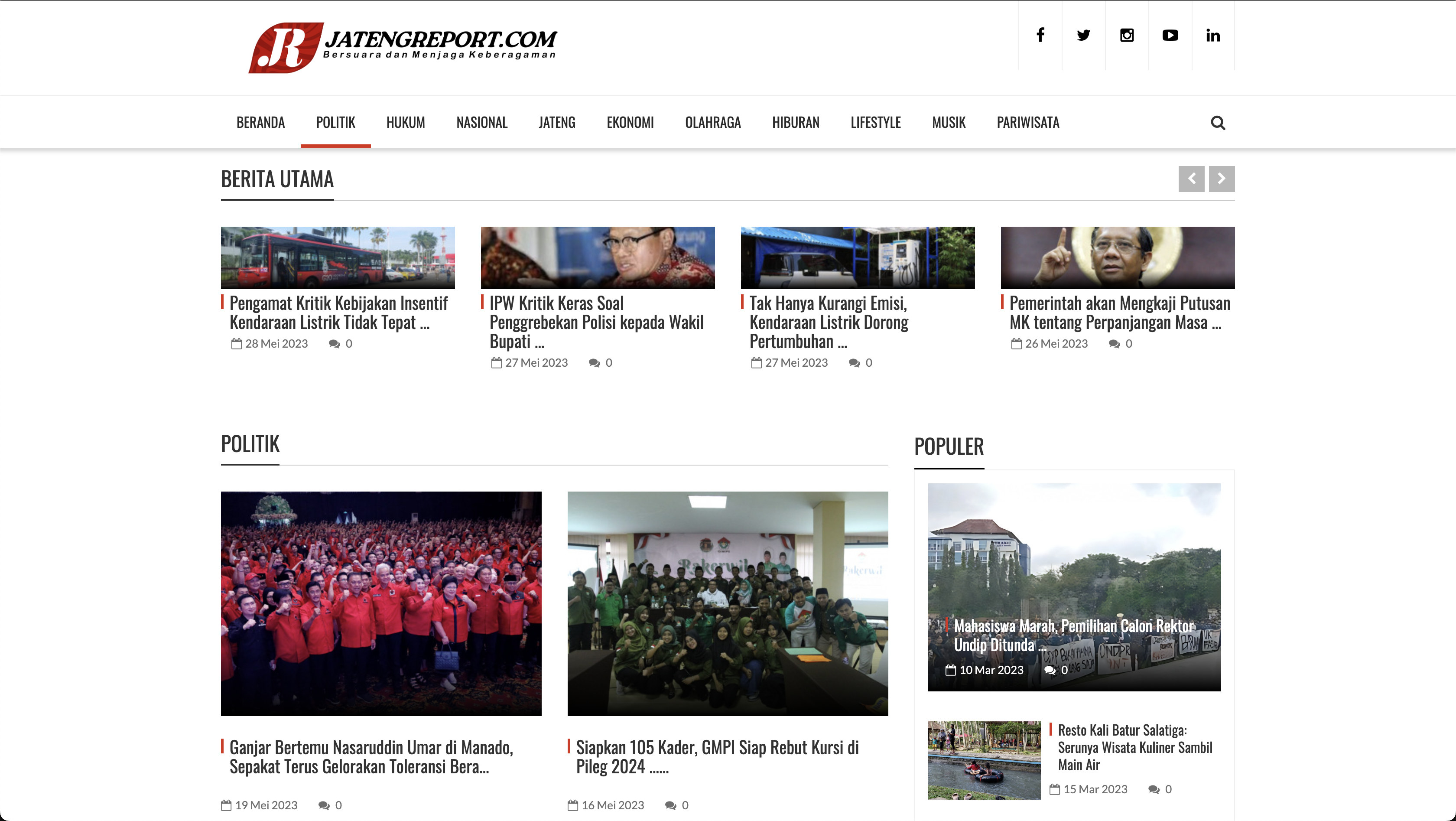 Jatengreport (Portal Berita Jawa Tengah)